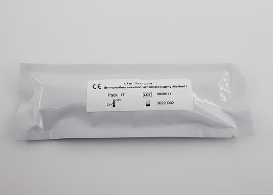 血1つのステップ急速なテストIvdの8MinコンボのTroponin T急速なテスト キット