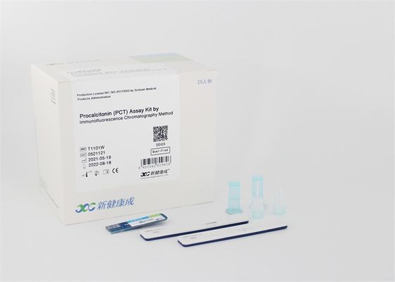 クロマトグラフィー98%の正確さのProcalcitoninビトレの診断試薬のための急速なテスト キット